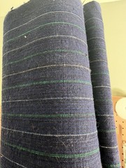 8 yard Vintage Chinese Homespun Cotton Fabric Old Stock 38cm Wide