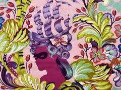 Tula Pink PARISVILLE Deja Vu – CAMEO – Sorbet – NEW – BTY