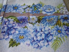 cotton fabric KARENS GARDEN in the beginning fabrics 2020 BORDER STRIPE 3 yards