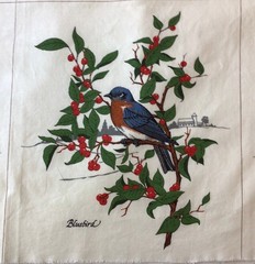 8 Panel AMERICAN SONGBIRD VIP CRANSTON Cotton FABRIC Panels 44″ x 24.5″