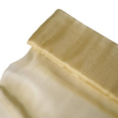 Champagne CHIFFON FABRIC 54″ x 10 yards Bolt Crafts Sewing Put-up Wedding Party