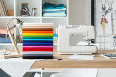 -19 Options-100% Cotton Fabric by the Yard in Solid Color 44”Wide by 3Yd (9 Ft)