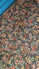Lot of 11 Large Vintage Fabric Pieces – Floral & Pattern Prints – 1.5×1.5m Each
