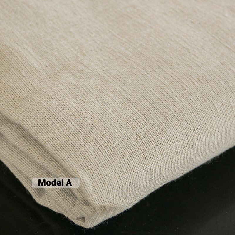 1.5*1M 5FT Linen Fabric Embroidery Cloth Crafts F/ DIY Decor Cross Sew Stitch