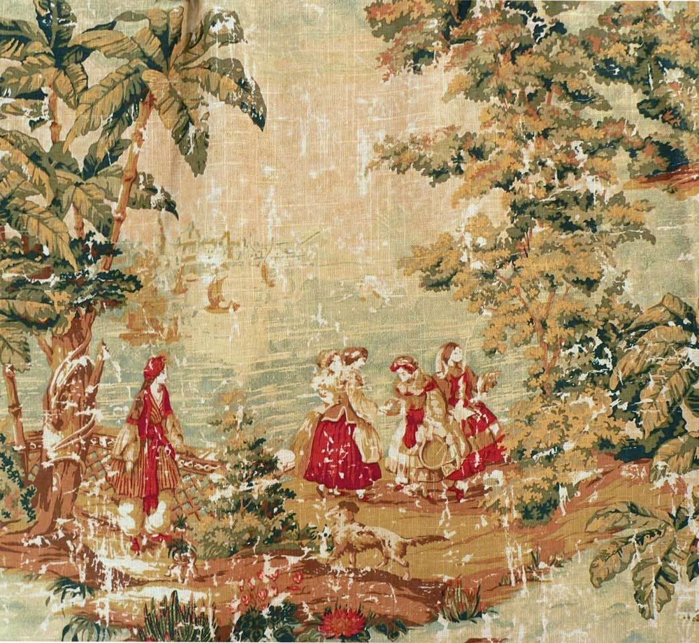 3″ x 6″ Fabric Sample – Vintage Linen #137