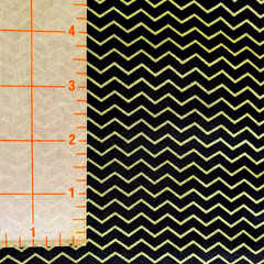 3 YARDS NEW CHEVRON PRINT Fabric Green and Black Quilting Crafts Home Decor