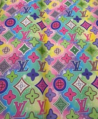 Luxury Faux Leather Fabric Sold By 12×14 Inch Sheets Multi Color
