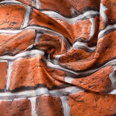 VitalCozy 10x8ft Christmas Red Brick Wall Backdrop for Photoshoot Polyester F…