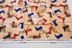 7 “Cowboy Up” Fabric Fat Quarters Cotton Boots Lariat Patrick Lose