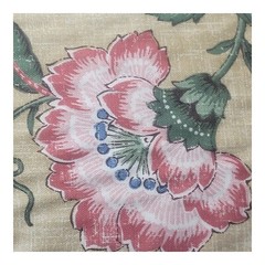P KAUFMANN Jacobean Floral Antique Brissac Upholstery Fabric Yard 54″W Sold/yd