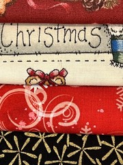Quilting Fabric Lot – Christmas Holiday Winter, 10 Fat Quarters + 1 FREE!