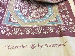 COVERLET BY AMERITEX 2 BLOCK PANEL COTTON SACK 44″W