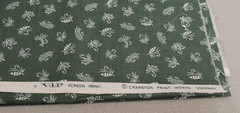 Vtg 1980s Trout Fly Fish Fabric Panel Cranston Print Works + Matching yardage