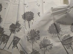 Art Gallery Avantgarde Katarine Roccela Grey Taraxacum Fabric BTHY 18″ x 44″