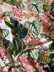 Authentic Oscar de la Renta luxury dress fabric. Made in Italy