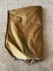 Velvet Upholstery Fabric Mixed Remnant Lot 10.5 Yds Total Champagne Bronze Brown
