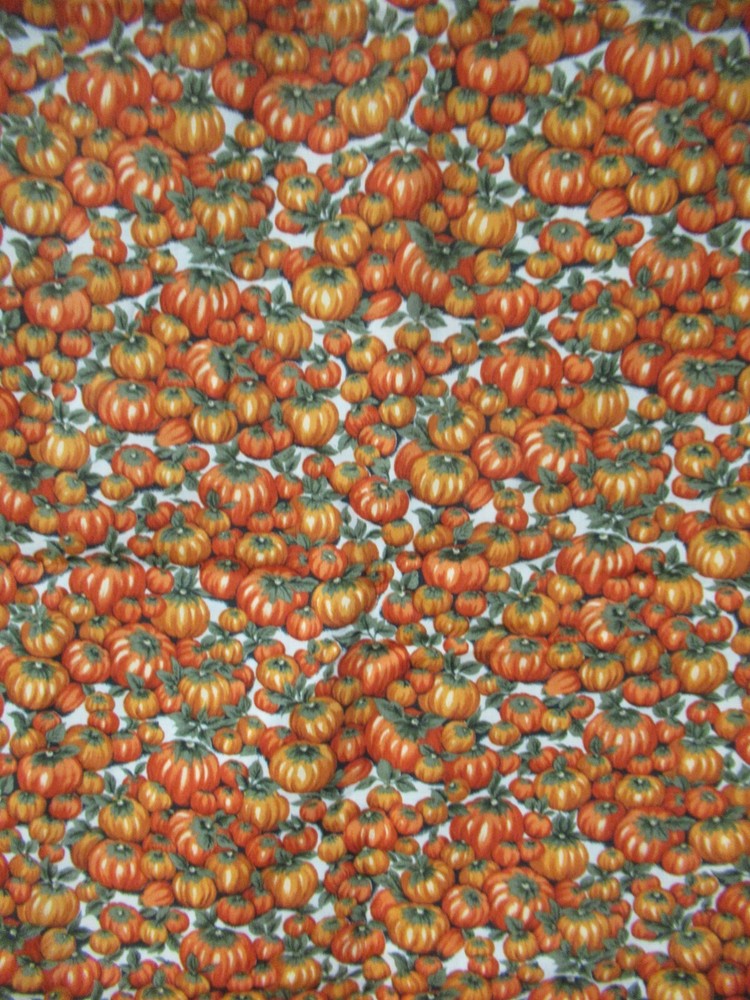 Hoffman International Fabrics PUMPKINS ALLOVER Cotton Fabrics Orange SBTY X 42″