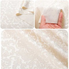 Retro Solid Color Woven Embossed Jacquard Fabric Jacquard Fabric DIY Fabric