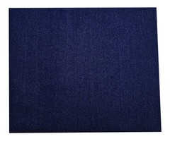 1 Yard 9OZ Dark Blue Stretch Denim Premium Cotton Blend Fabric DIY Sewing