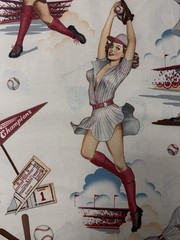 Alexander Henry Fabric OOP 2017 Swingers Cotton Fabric Very Rare