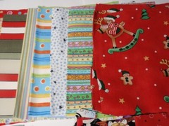 Lot Printed Fabric Rectangular Scraps: Halloween, Easter, Christmas, Floral…