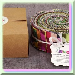 40-Piece Multicolor Camouflage Cotton Quilt Strips