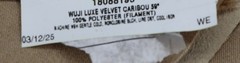 .945 Yard Faux Suede Fabric Polyester Luxe Velvet Caribou Bags Sofa Cover DIY