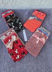 Lot of 16 Fat Quarters Vintage Cotton Quilt Fabric Bundle Various Red Dog Bug-16