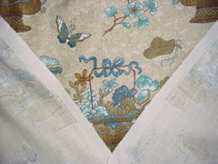 11Y GP & J Baker BP10313 Castleton Stone Indigo Drapery Upholstery Fabric