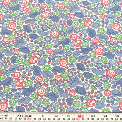 Vintage Florals 39″ x 35″ true width Liberty of London Vibes? Cotton Fabric