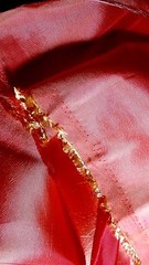 Fire Orange Taffeta 59/60″ wide by the yard or roll. free swatches.