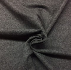 HBF TEXTILES 100% WOOL SOLID CHARCOAL GRAY MULTIPURPOSE FABRIC BY YARD 58″W