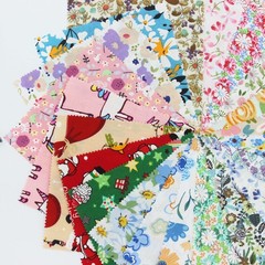 42Pcs 4″ X 4″ (10Cm X 10Cm) Cotton Fabric Squares for Quilting,Pre-Cut Quilt Cha