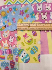 Fabric Scrap Bundle Cotton Quilting & Novelty Prints for Small Projects & Crafts