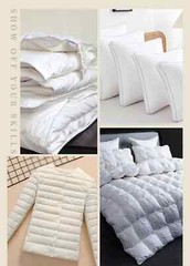 58” Wide By Yards Natural White Down Proof Lining 320T Polyester Cire Taffeta