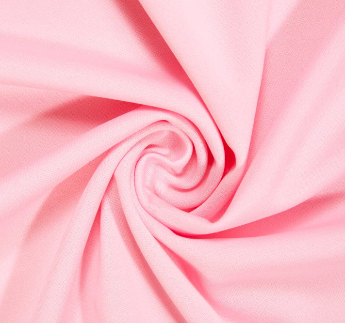 10 YDS JERSEY KNIT 100% ORGANIC COTTON FABRIC 8.2 OZS. 72″ WIDE COLOR BABY PINK