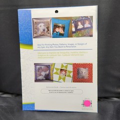 Dritz Printed Treasures Inkjet 3 Printable Fabric Sheets Cotton Quilting