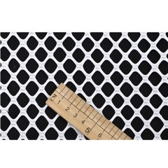 39 x 66 Inches Mesh Fabric Polyester Stretch Net Material 10mm Hole Fishnet