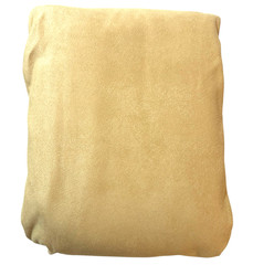 Microfiber Suede Upholstery Fabric 9 7/8 Yards X 55″ W Piece Light Golden Yellow
