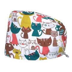 48 PCS Cat Charm Pack Fabric Squares, 5 x 5, Quilting Cotton, Precut, Sewing