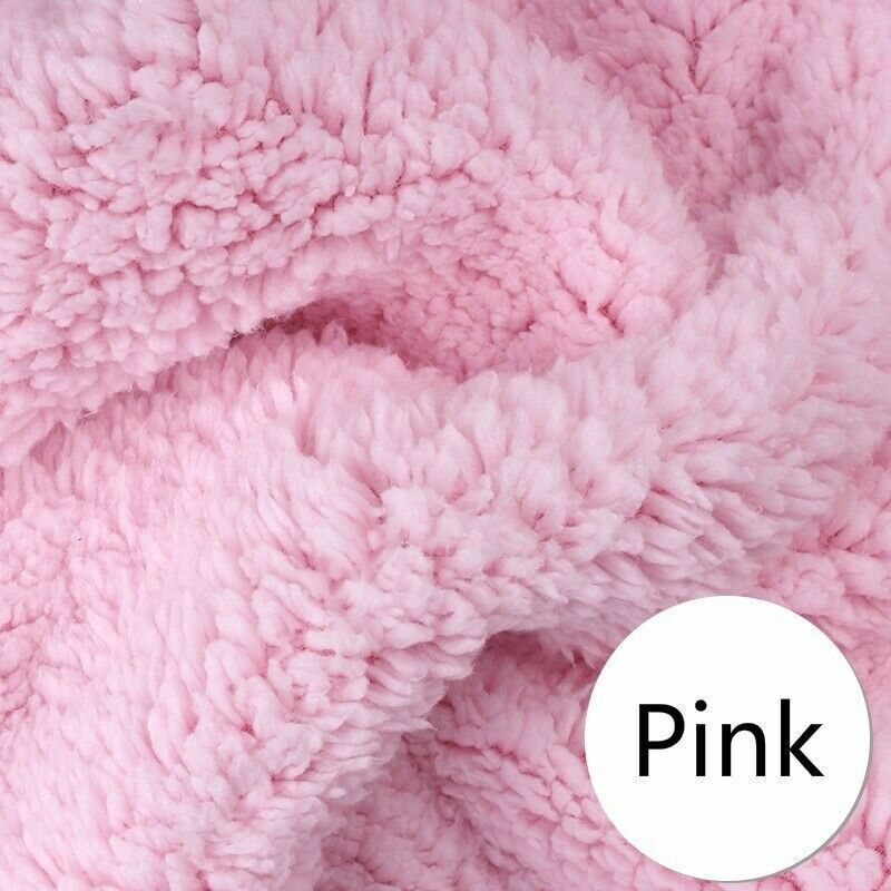 Faux Sherpa Fleece Fabric Thick Thermal Blanket Coat Jacket Lining Material