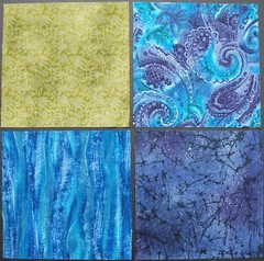 Merryvale 26 ea 6″ x 6″, 6″ x 18″ 100% Cotton Quilt Craft Sew Fabric P&B SUM-123