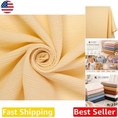 50″ Cotton Gauze Fabric Champagne – Lightweight Island Breeze DIY Craft