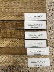 Glant Fabric lot of 42 Large Squares Scrapbooking Crafts 12×12