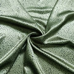 By Yard Geometric Satin Fabric Silky Charmeuse Material Polka Dots