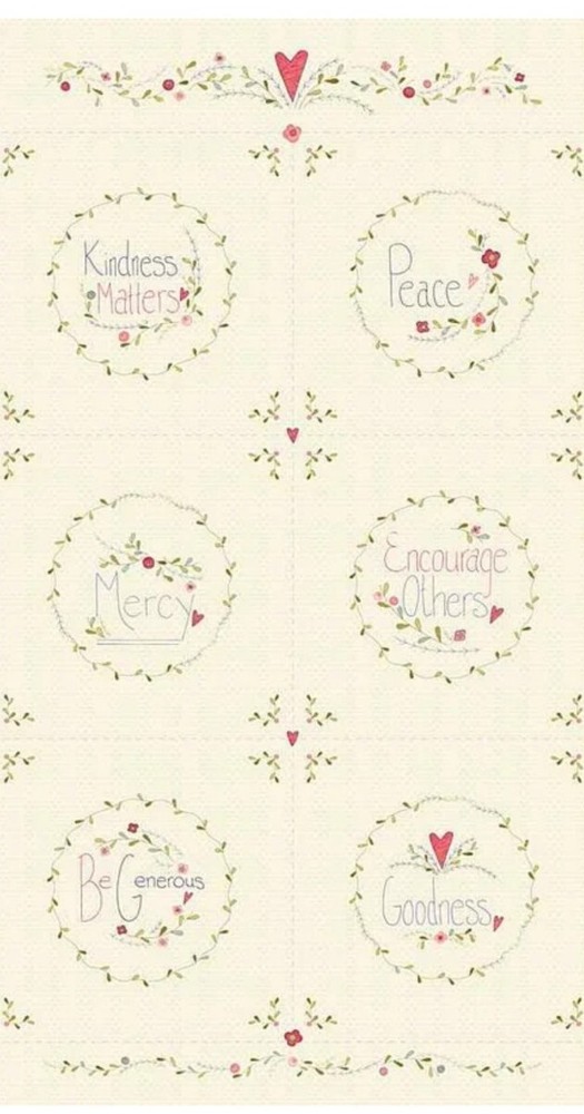 Marcus Fabrics – Words Of Wisdom – Inspirations Quilting & Crafting Fabric Panel