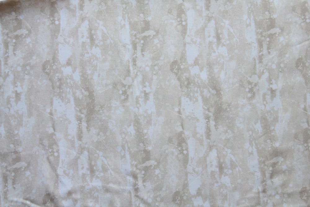 Paintbrush Studio FLAMINGO WATER BUBBLES TAN fabric (abstract sand) 1yd
