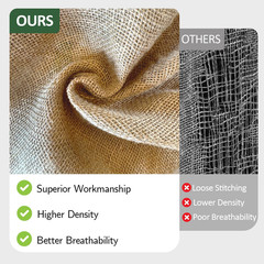 60″ X 100 Feet Burlap Fabric Roll 33 Yards – Burlap Fabric by the Yard for Tree