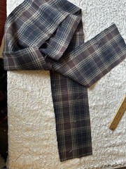 WOOL Charm Pack LOT 84 Squares! Assort PLAIDS-CHECKS-STRIPES- HERRINGBONE 5 inch