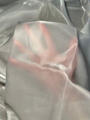 White Liquid Organza Fabric – Soft Sheer Flowing Drape | Bridal & Couture